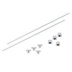 Set of 2 Linear Rail Shaft Guides for Make Model