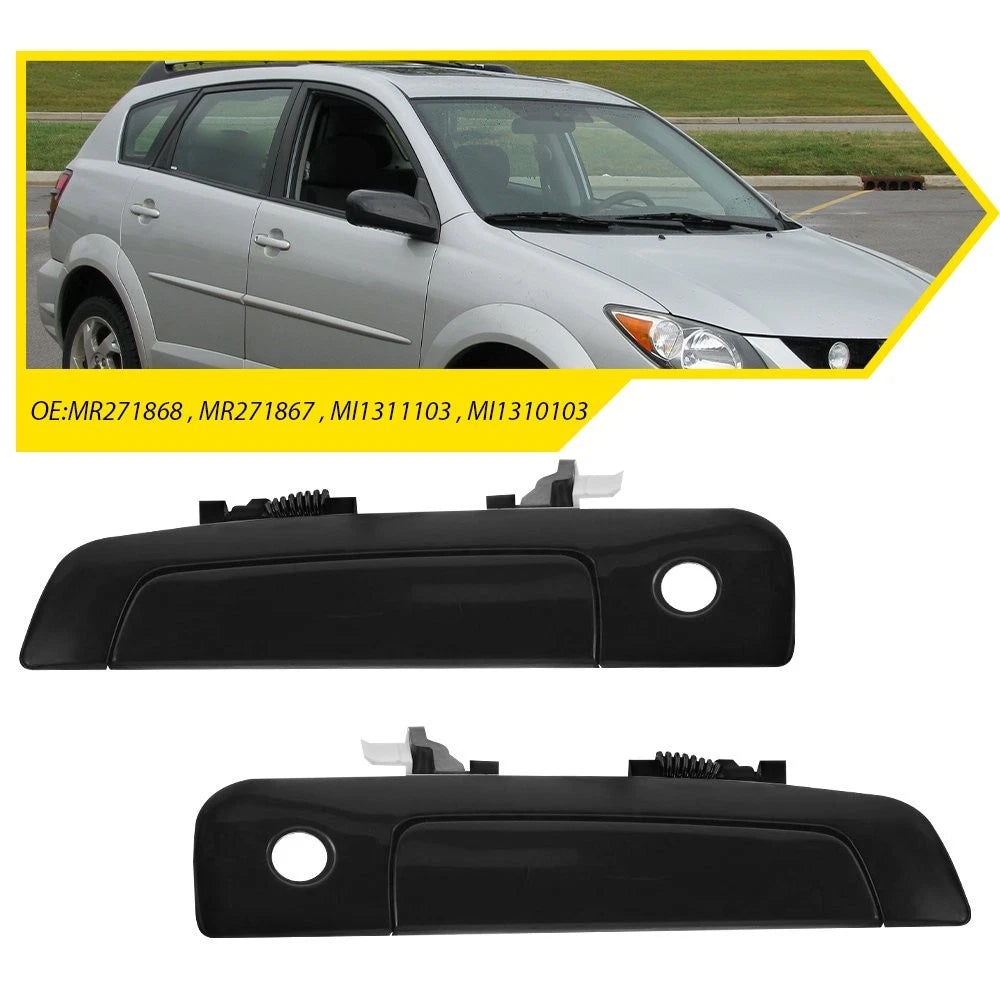 2X Outer Front Door Handle Set for Dodge Stratus Chrysler Sebring (2001–2005) PY