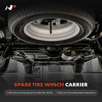 Spare Tire Winch Carrier for Toyota Sienna (2004–2020)