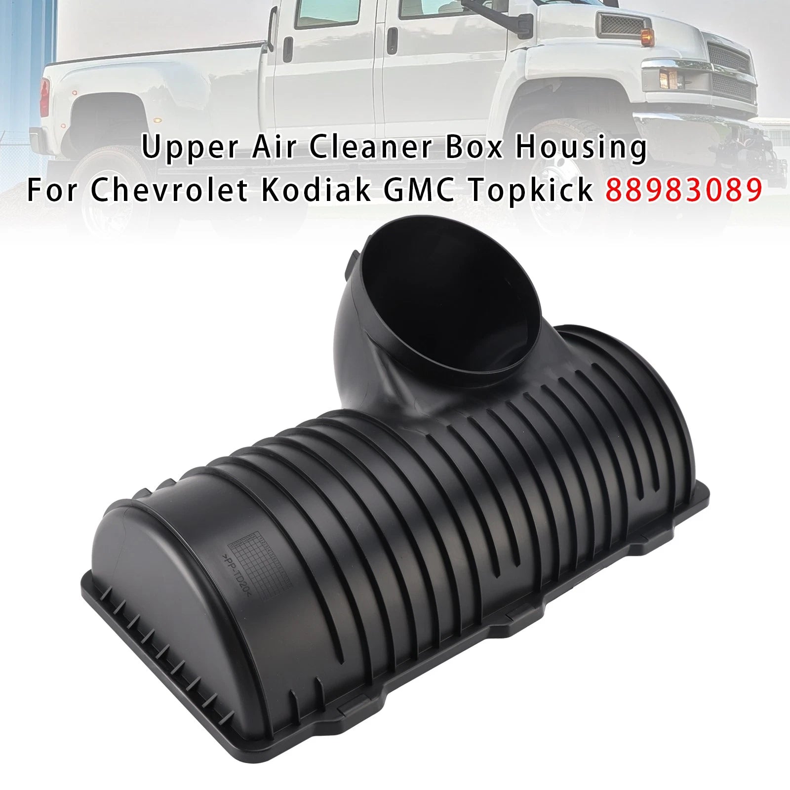Upper Air Cleaner Box Housing for Chevrolet Kodiak GMC Topkick (1980–2009) 88983089