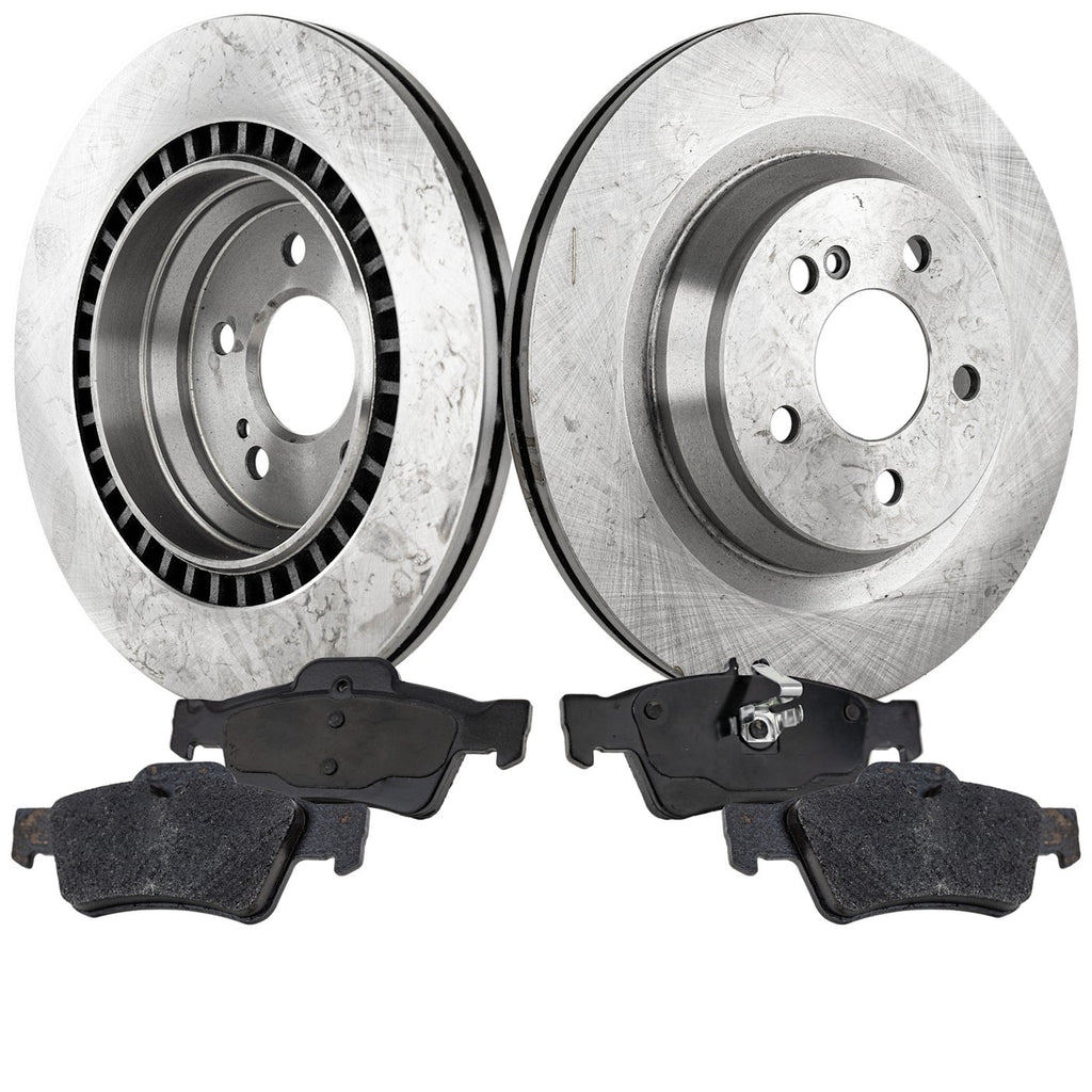 Brake Disc and Pad Kit for Mercedes Benz S550, SL550 (2010–2012)