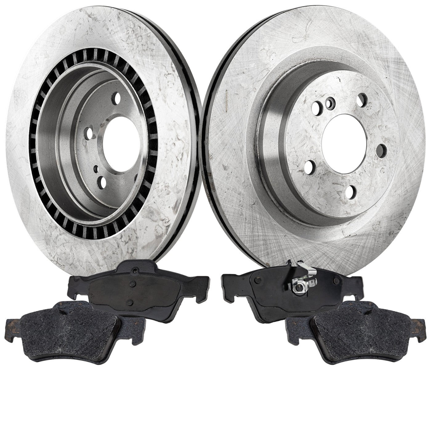 Brake Disc and Pad Kit for Mercedes Benz S550, SL550 (2010–2012)
