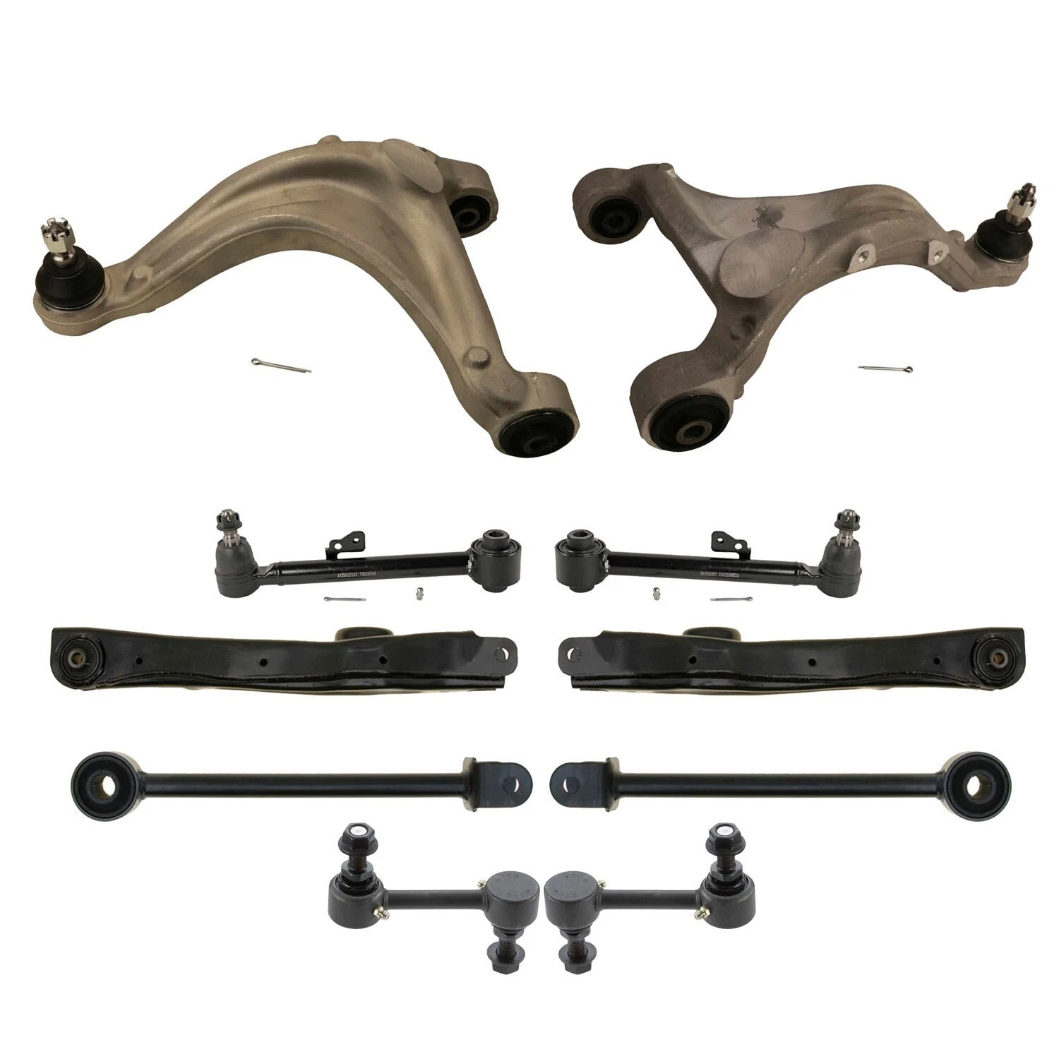 Moog Suspension Control Arm Kit & Stabilizer Bar Link for Hyundai Kia
