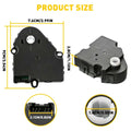 HVAC AC Heater Air Blend Door Actuator for Chevy Silverado GMC Sierra (2007–2014) 604-106 EV