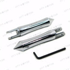 Chrome Footpegs for Honda CBR900RR (1994–1995) & CBR1000F (1993–1996)