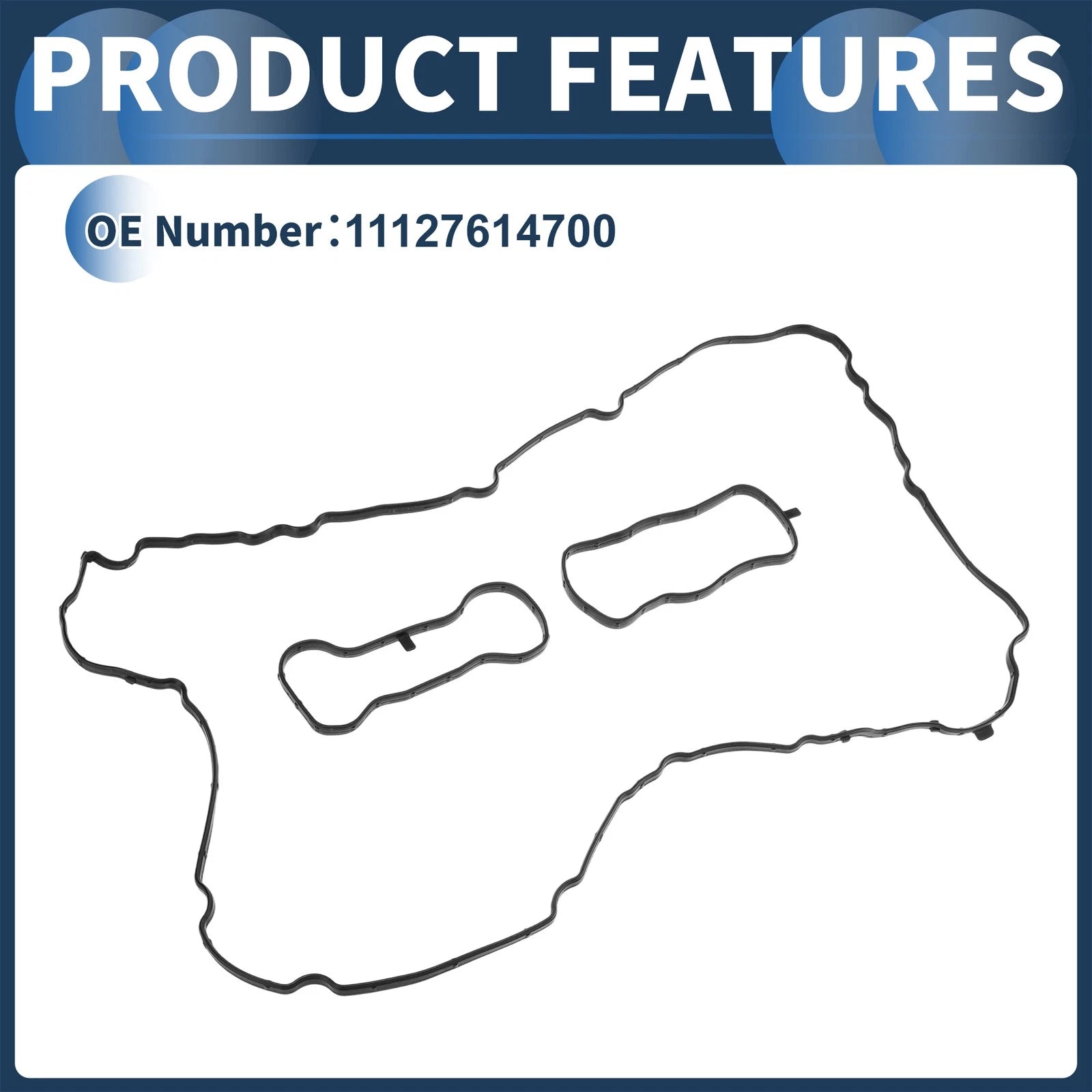 Valve Cover Gasket Set for BMW X5 (2014–2018) 11127614700