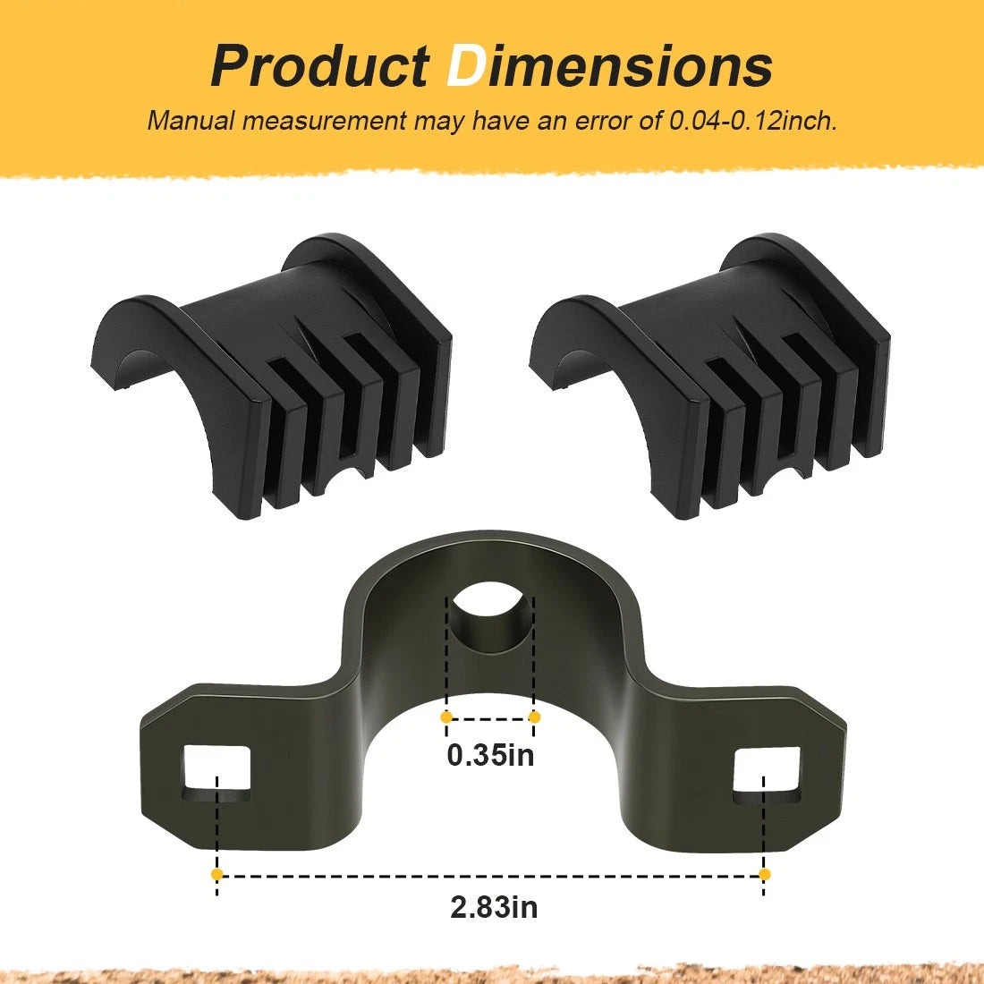 Upper Steering Bushing Bracket for Polaris RZR 570 800 S 800 4 Hawkeye 300 400 (2008–2021)