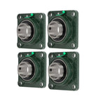 Set of 4 Pillow Block Bearings for UCF210-32 (2" Bore)