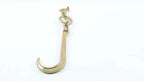 1 Pack 5400lbs G70 15" J Hook for Towing Wrecker Roll Back Truck