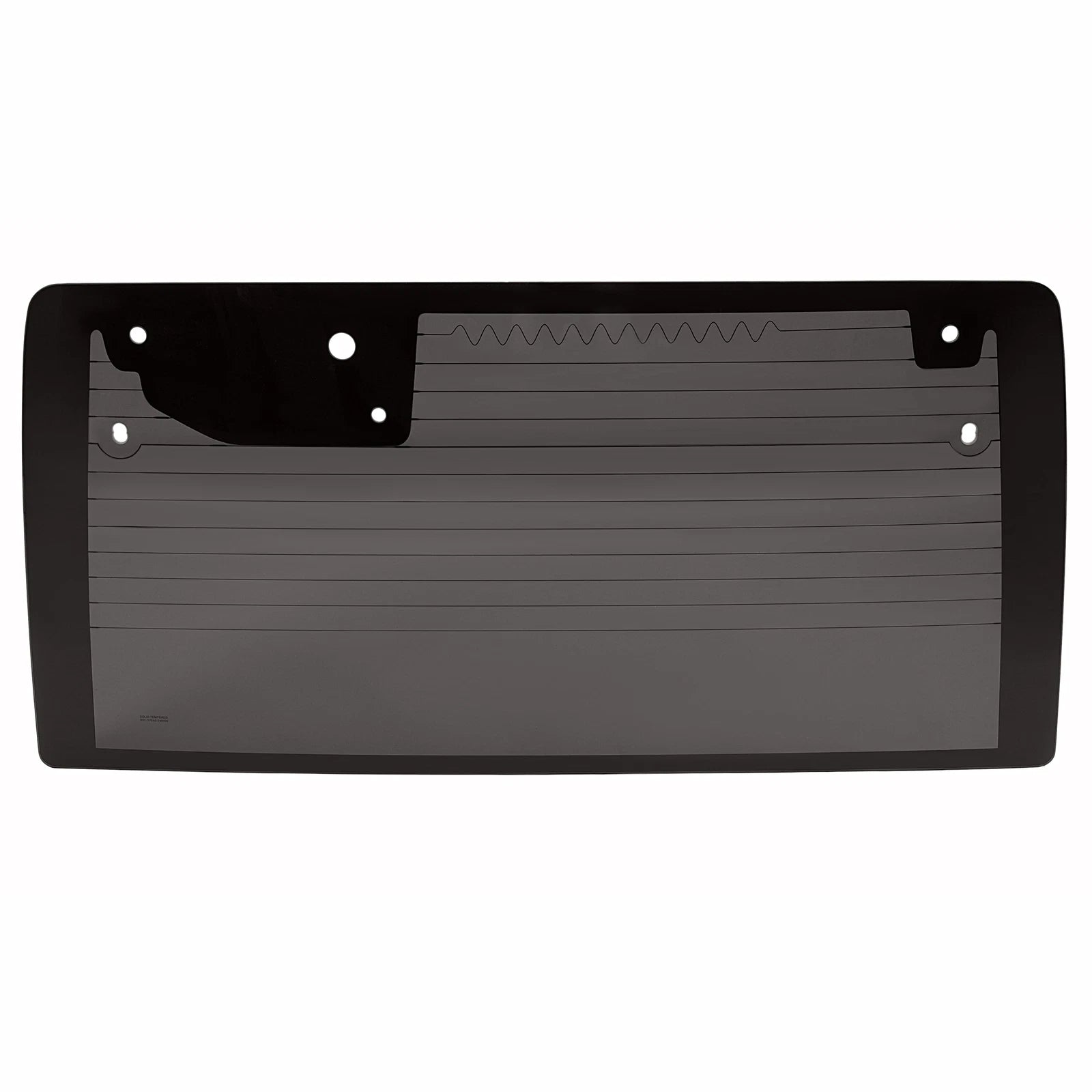 Rear Window Tempered Glass for Jeep Wrangler (2007–2010) W/Heated
