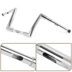 10" Chrome Rise Ape Hanger Handlebar for Harley (Fits )