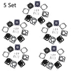 Set of 5 Carburetor Diaphragm Gasket Kit for ZAMA RB-29 RB29 C1U