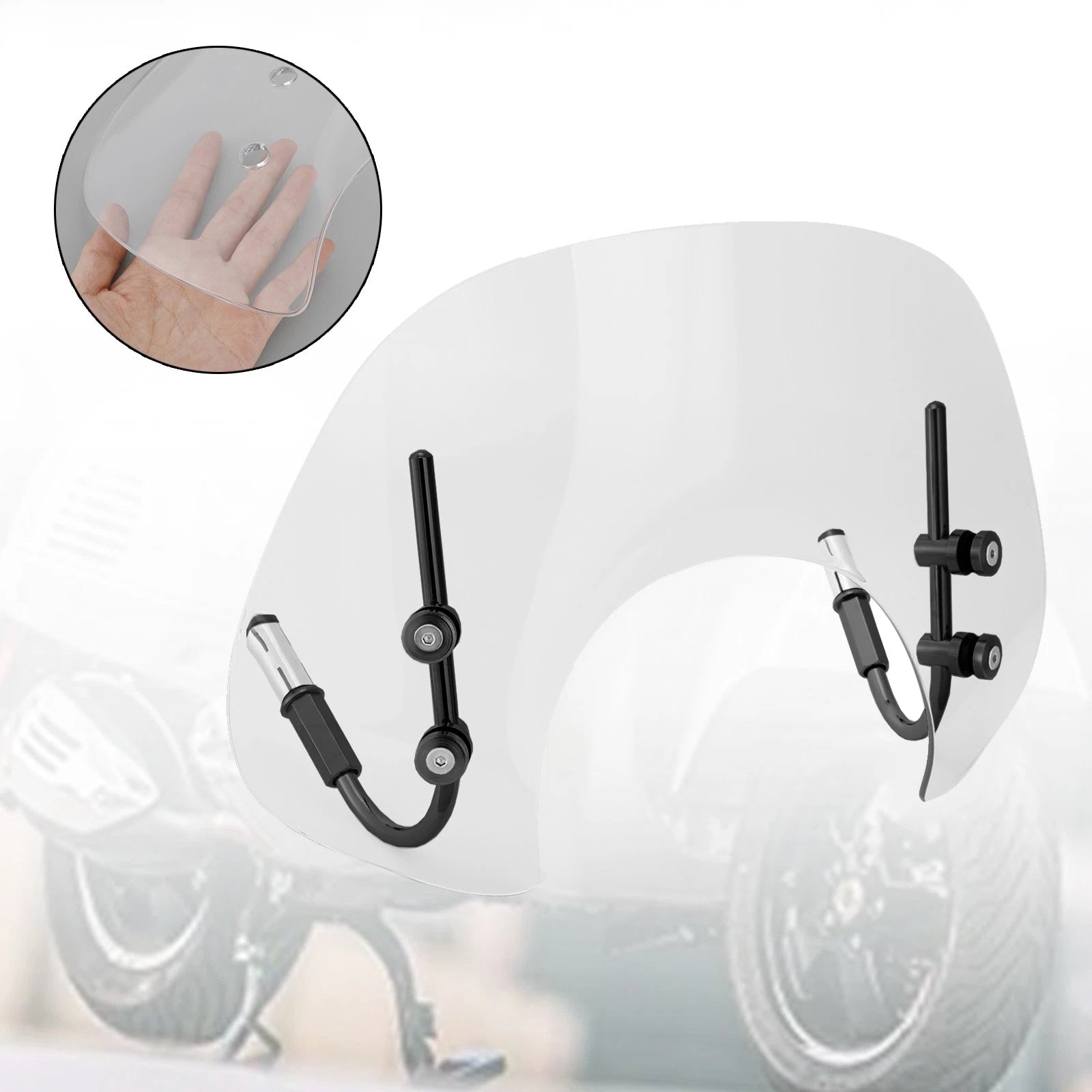 Short Windshield for Vespa GTS250 GTS300 (2017–2022)