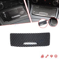 Carbon Fiber Center Console Storage Box Panel Cover for Mercedes CLA GLA (2013–2023)
