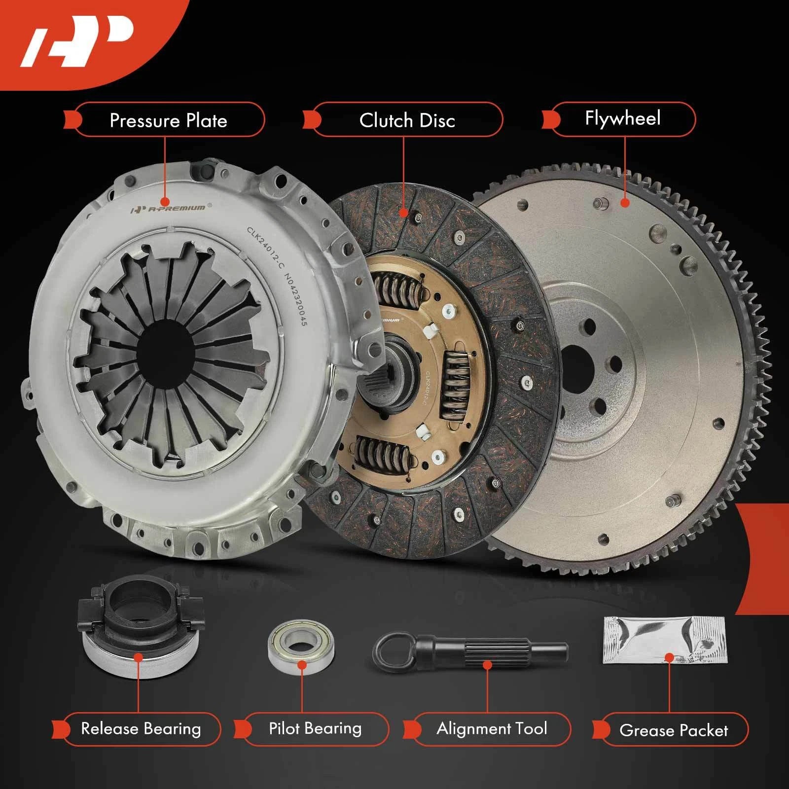 Clutch Kit with Flywheel for Kia Rio (2001-2005)