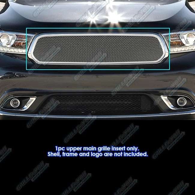 Stainless Chrome Mesh Grille Insert for Dodge Durango (2014–2020)