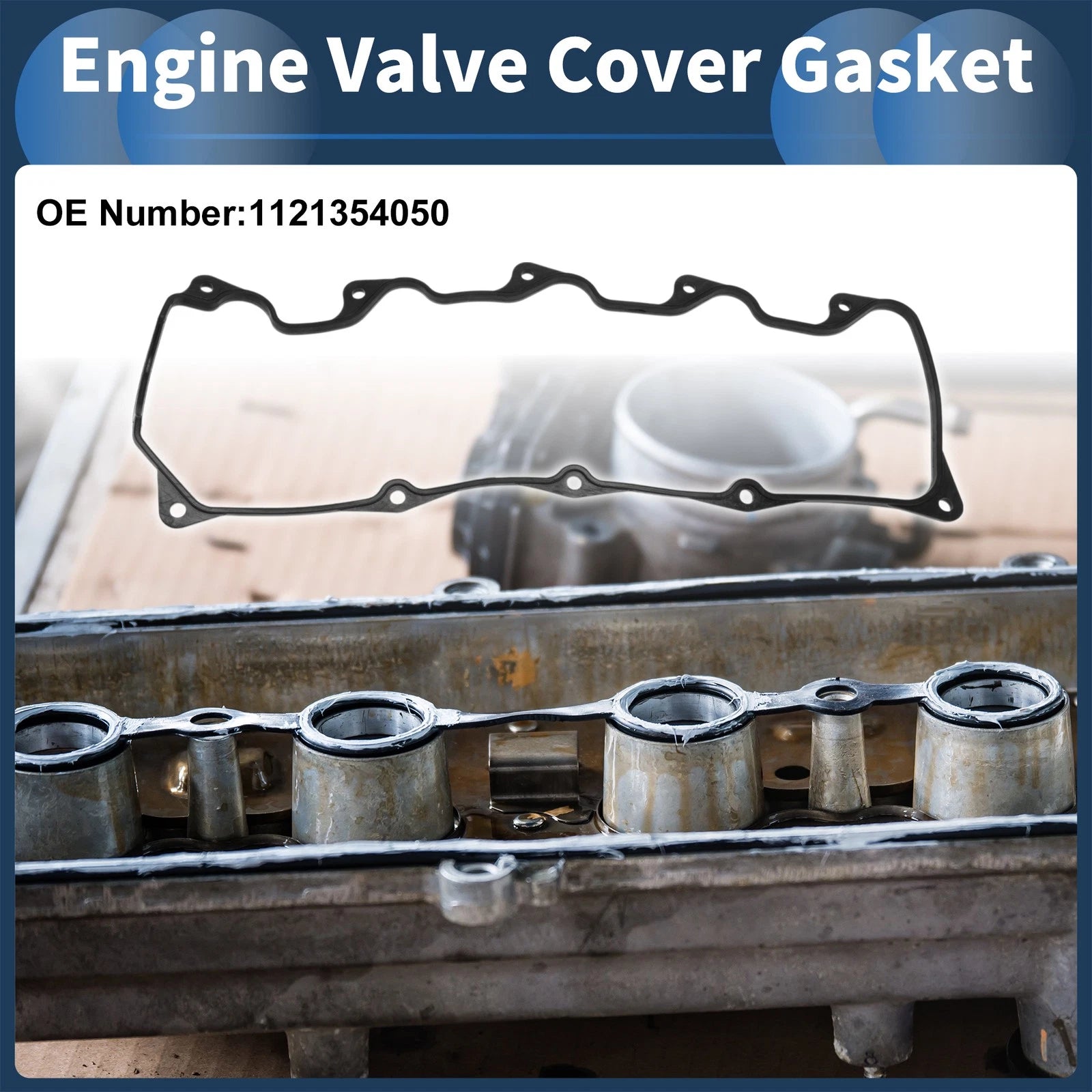 Engine Valve Cover Gasket for Toyota Pickup (1984–1985) No. 1121354050