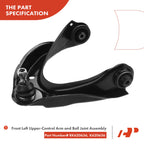 Set of 4 Front Control Arm Ball Joints for Ford Fusion (2010–2012)