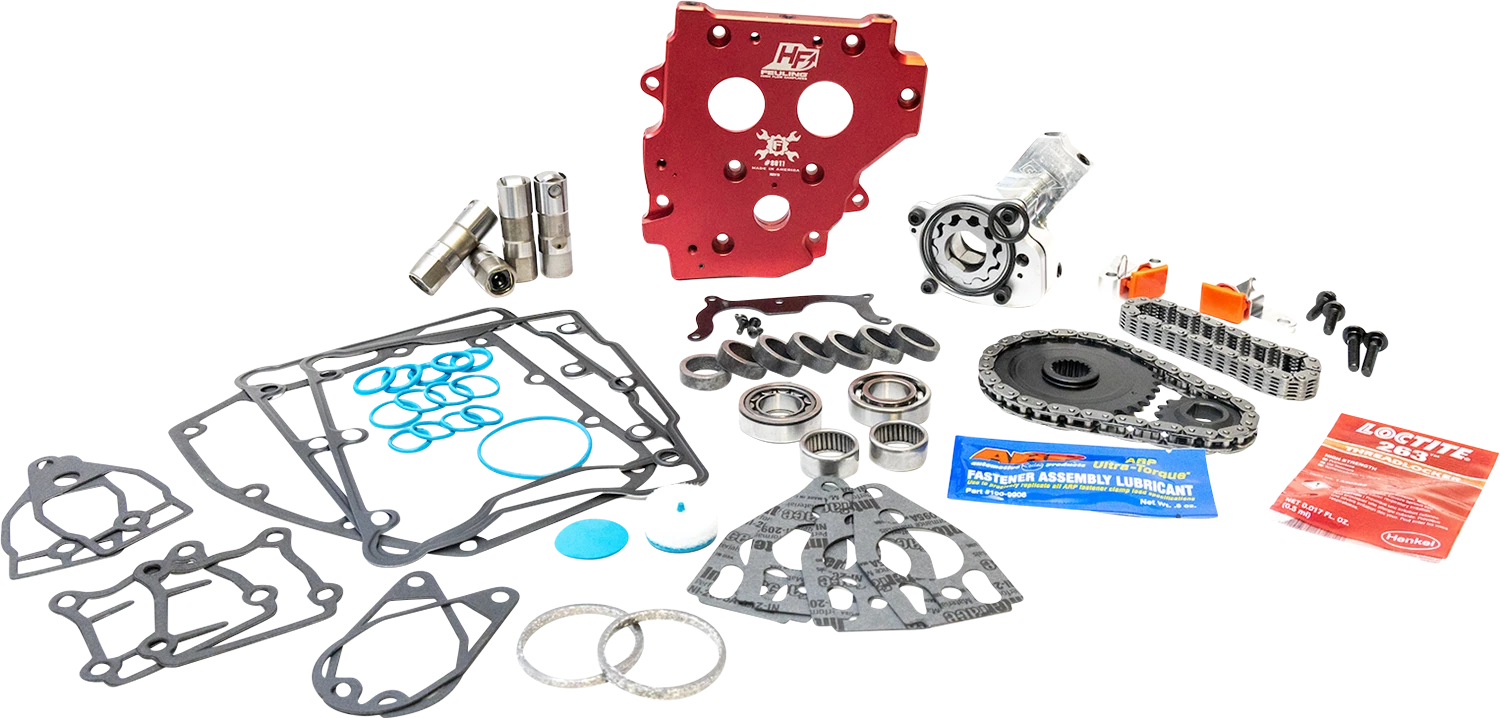HP+ Hydraulic Cam Chain Tensioner Conversion Kit for Harley TC 7190 (2001–2006)