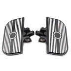 Passenger Floorboards Pedal Pads for Harley Heritage Springer Low Rider