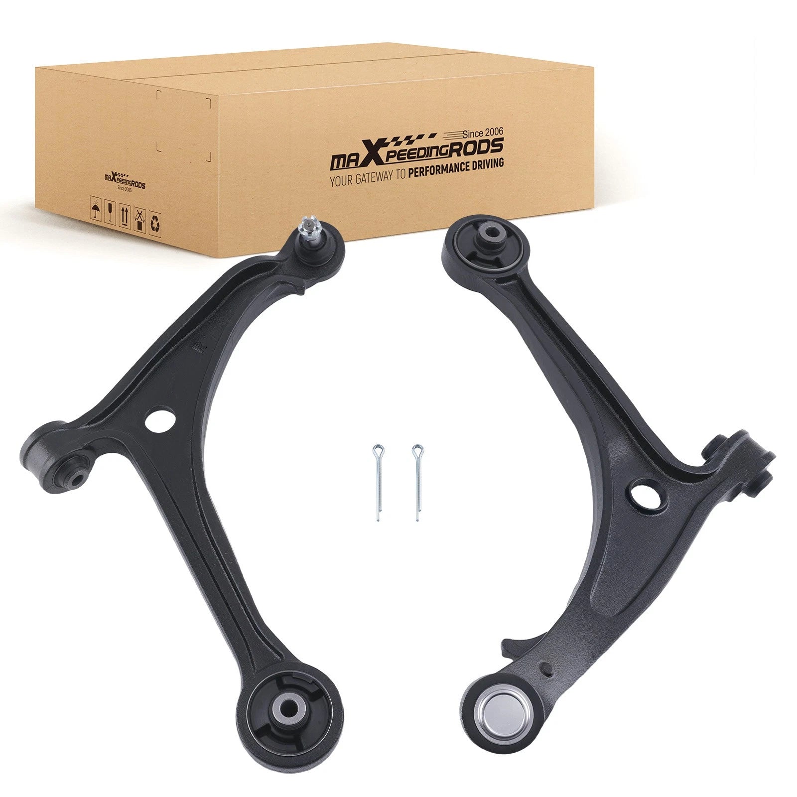 2X Front Lower Control Arms for Honda Odyssey (2005–2010)