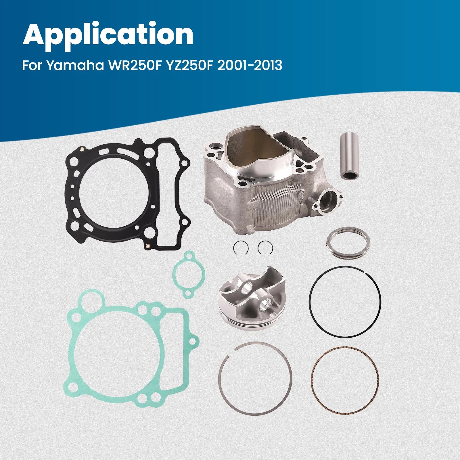 Cylinder Piston Rebuild Kit for Yamaha YZ250F WR250F (2001-2013)