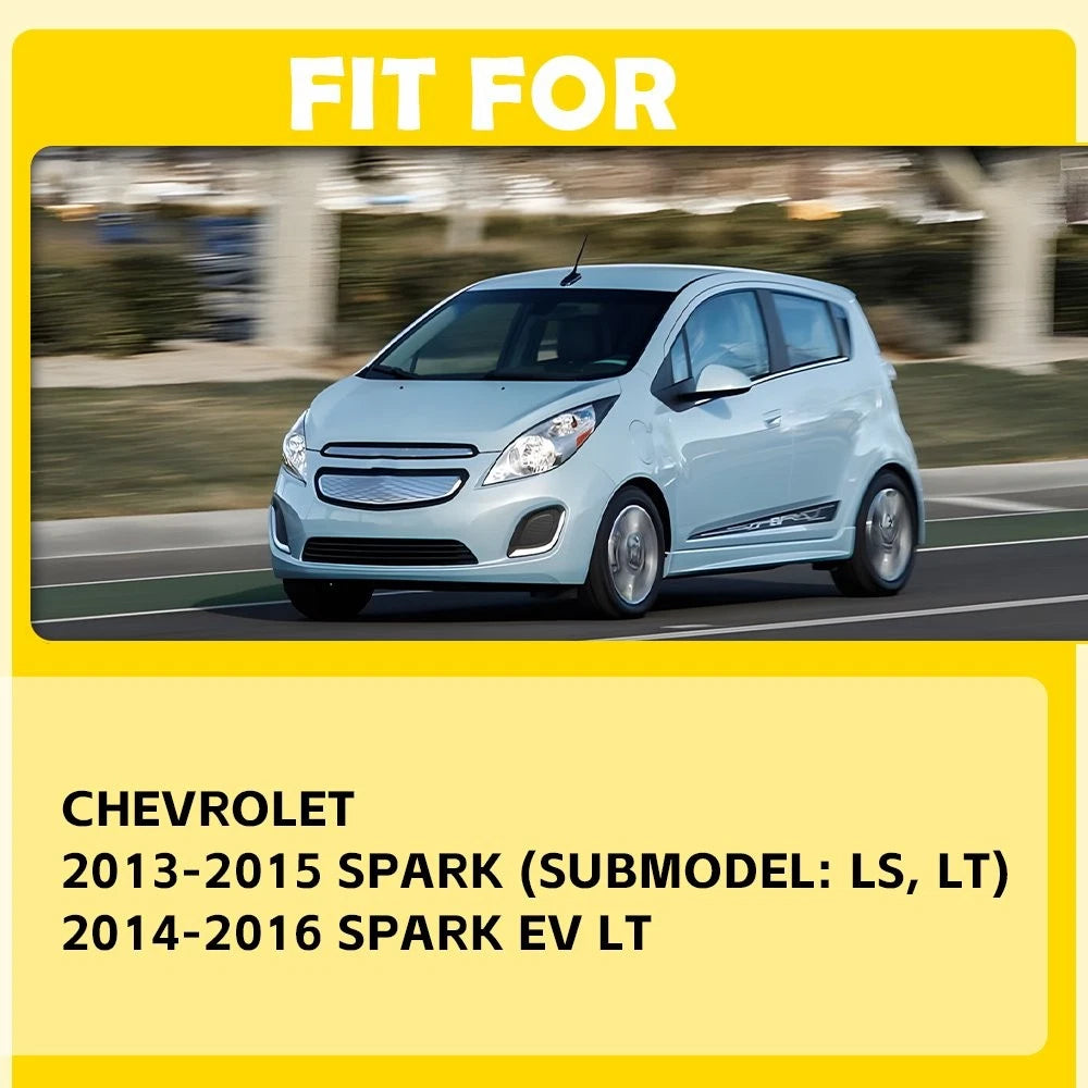 Exterior Door Handle for Chevrolet Spark (2013–2015) Rear Textured Black 95987921