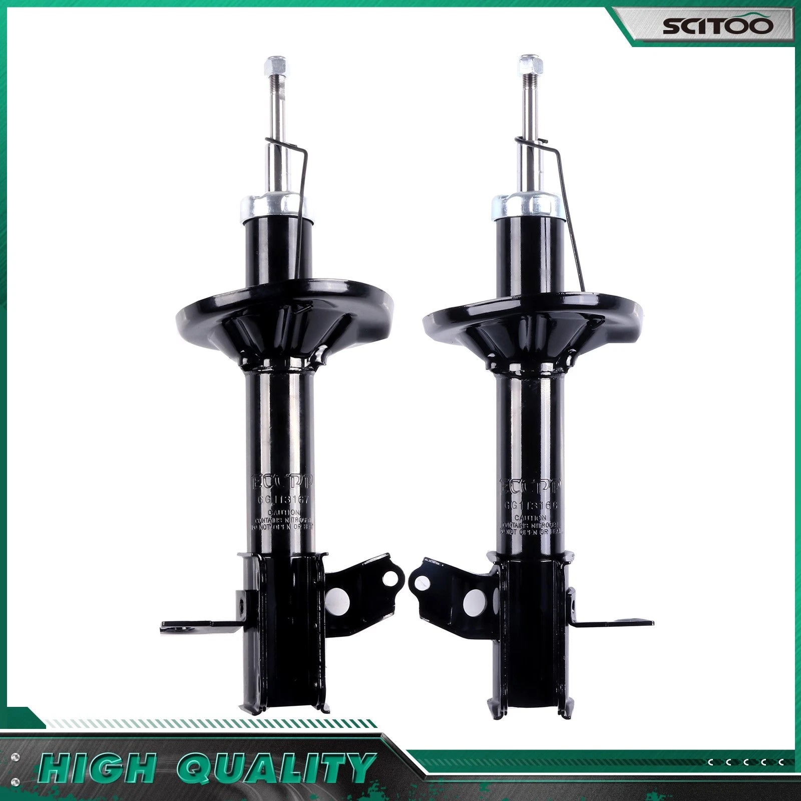 Rear Pair Shocks & Struts for Mazda Protege (1995–1998) 1.5L 1.8L