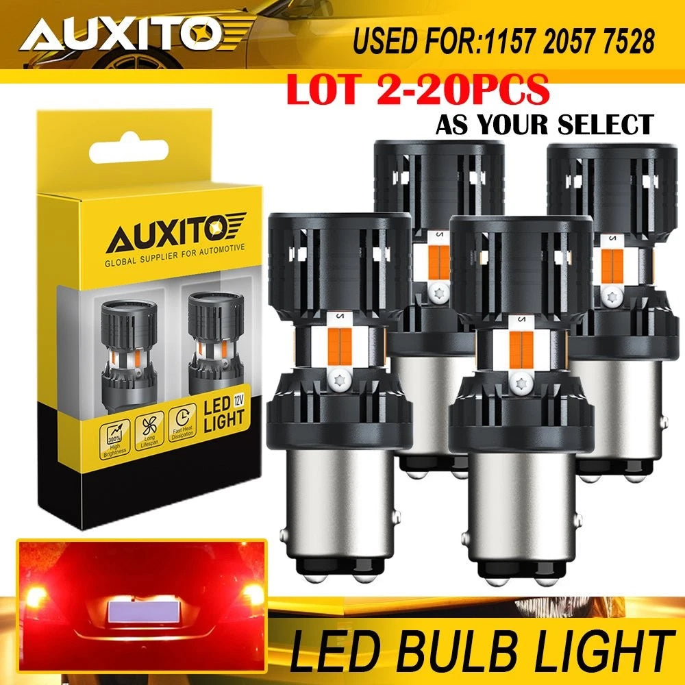 2X LED Brake Stop Tail Light Bulbs for AUXITO 1157 7528 2357 2057