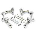 Rear Passenger Adjustable Floorboard Mount Kit for Harley Street Glide (1993–2025)