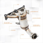 Exhaust Manifold Catalytic Converter Set for Jeep Compass/Patriot (2007–2017)