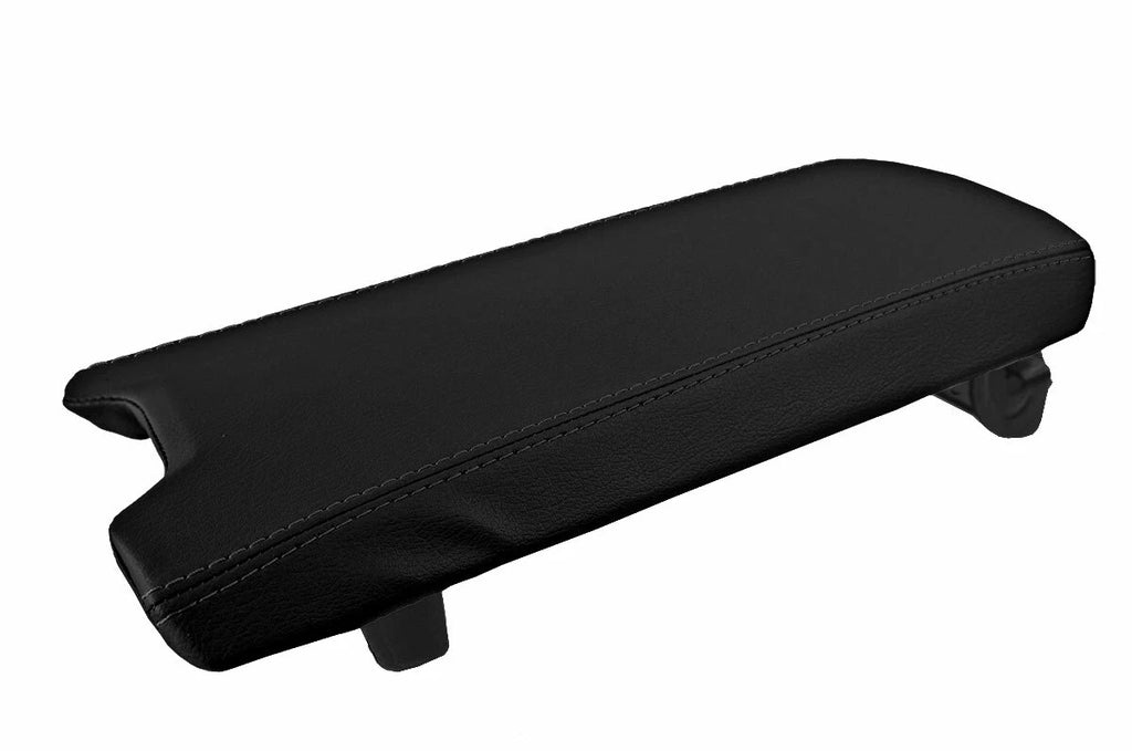 Leather Console Lid Pull Over Cover for Lincoln MKZ (2013–2016) Black