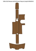 Swim Step Cockpit Pad for Mastercraft X30 (2006–2010) EVA Teak Floor