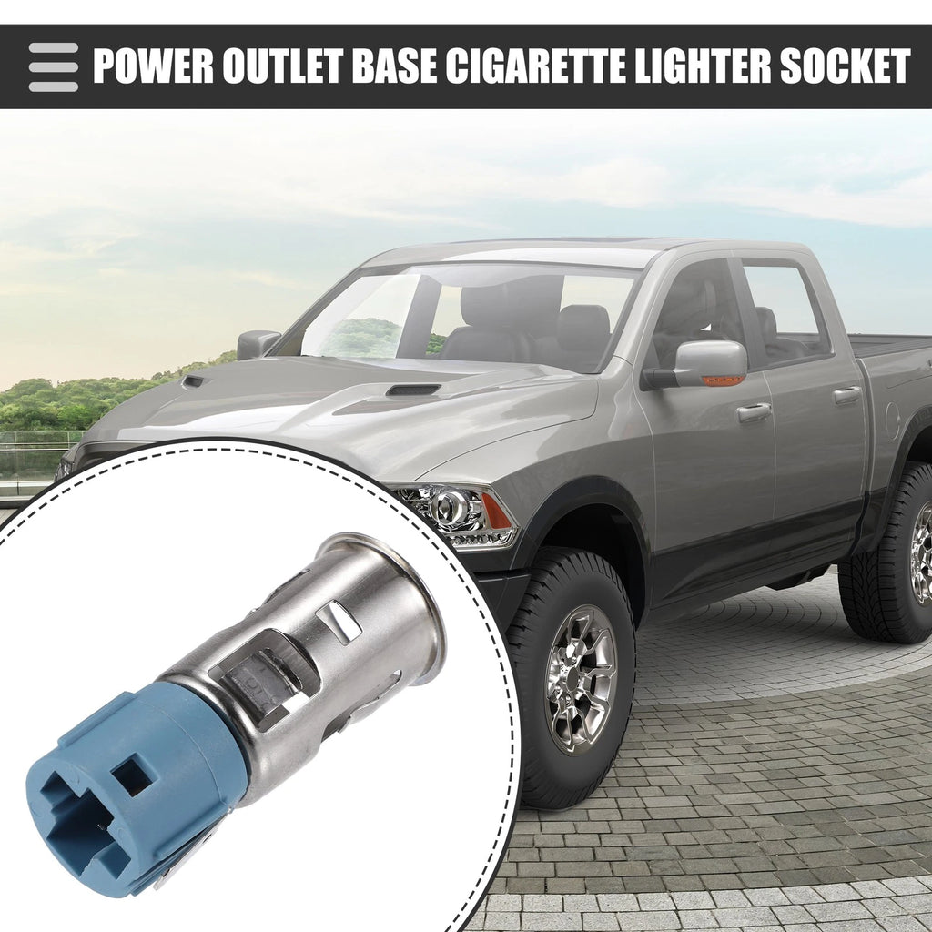 Cigarette Lighter Socket for Dodge Ram, Jeep, Chrysler (2002–2023)