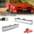 Clear White LED Front Side Marker Lights for Toyota Supra Celica (1987–1992)
