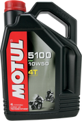 MOTUL 5100 4T Synthetic Blend Oil 10W-50 4L 104076 for Motorcycle