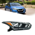 Headlights for Nissan Versa S SV (2020–2021) Halogen