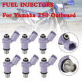 6PCS Fuel Injectors 6P2-13761-10-00 for Yamaha 250 Outboard