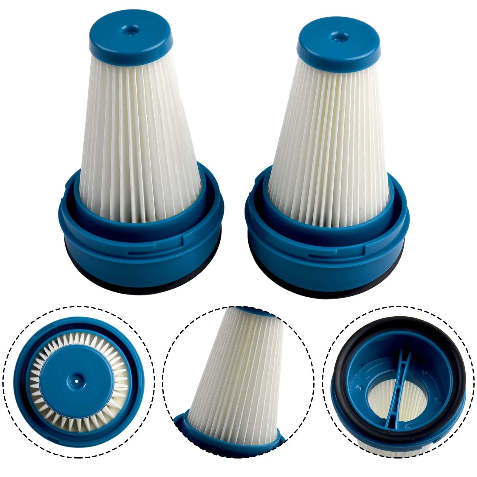 2pcs Filter for Tefal TY6974KO TY6933WO TY6975WO (Vacuum Cleaner)