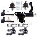 Set of 4 Front Steering Ball Joints Tie Rods Idler Arm for Nissan Pickup (1995–1997)