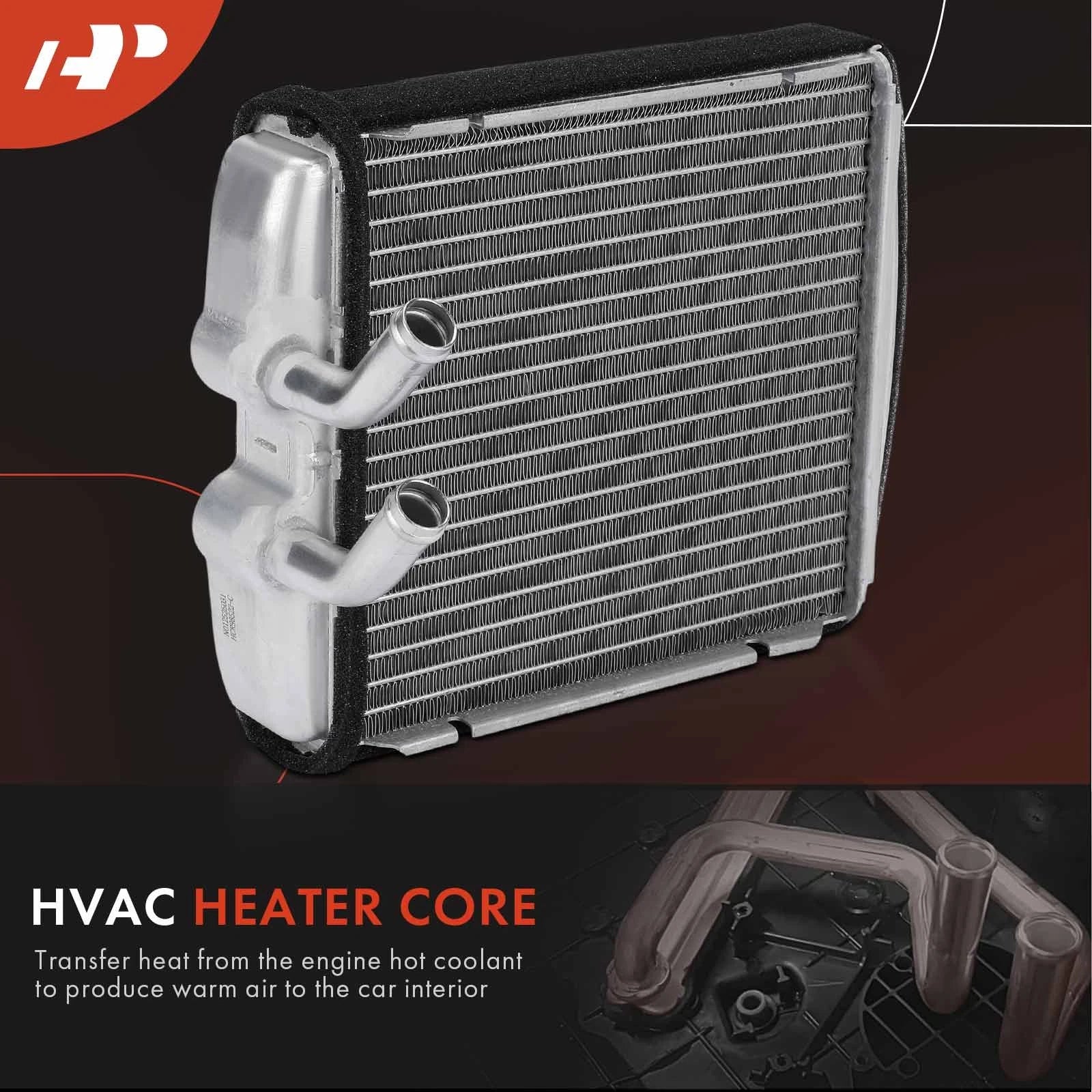 Heater Core for Ford F-Super Duty, F-150, F-250, F-350 (1980–1986)