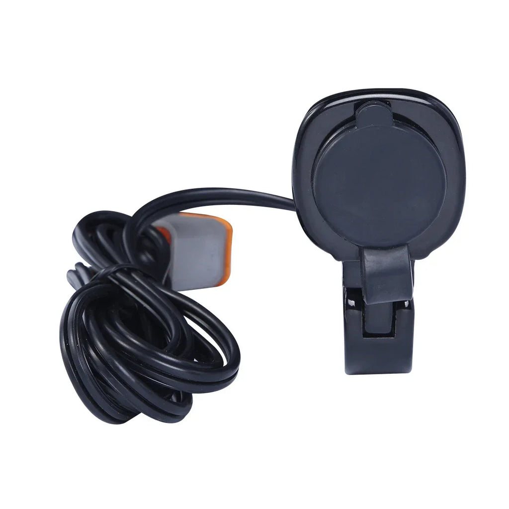 Handlebar Mount Auxiliary Power Port for Harley Softail Deluxe (2011-Current)