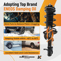 Front Struts w/ Spring & Rear Shock Absorbers for Acura MDX/ZDX (2007–2013)