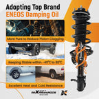 Front Struts w/ Spring & Rear Shock Absorbers for Acura MDX/ZDX (2007–2013)