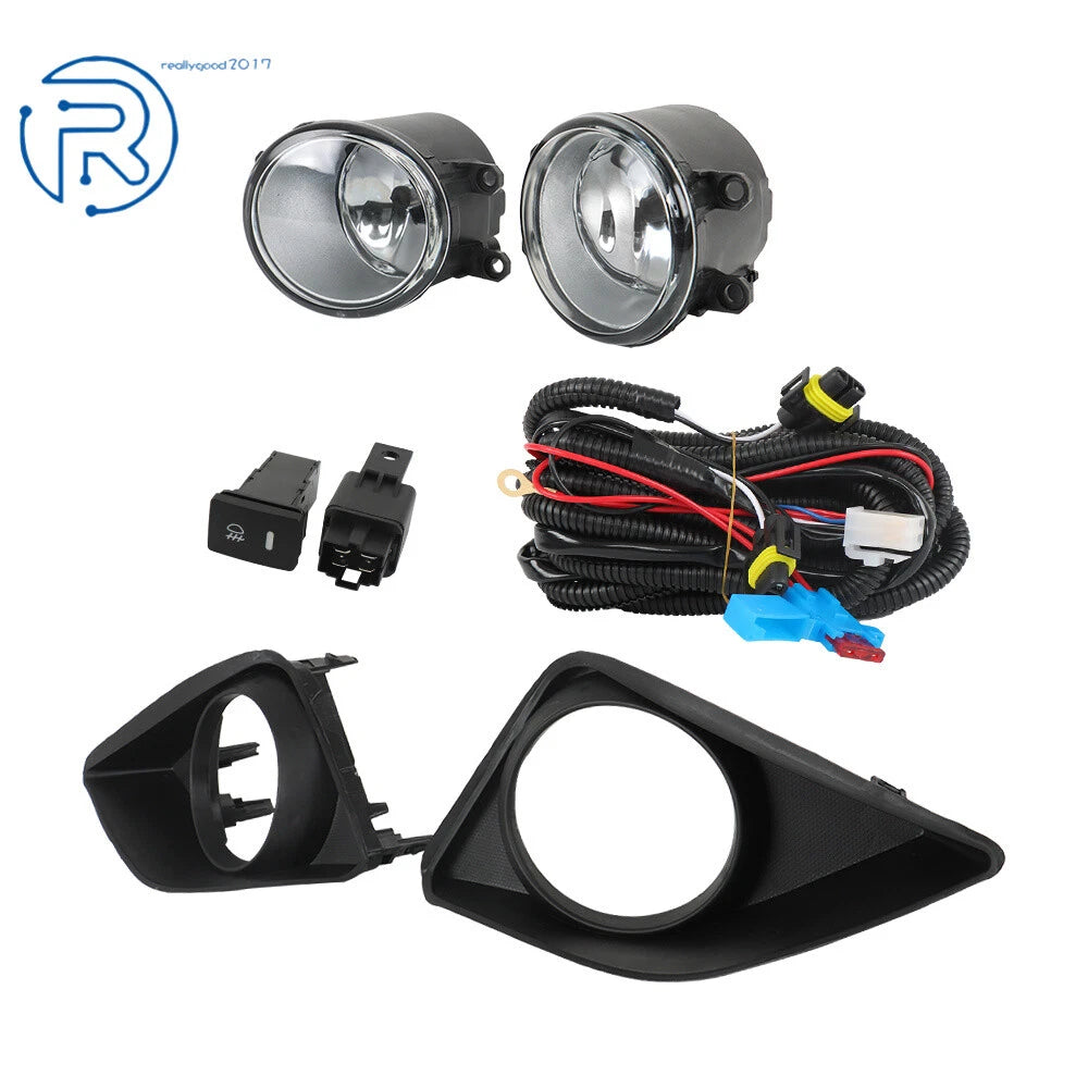 Set of 2 Fog Lights for Toyota Corolla (2009–2010)
