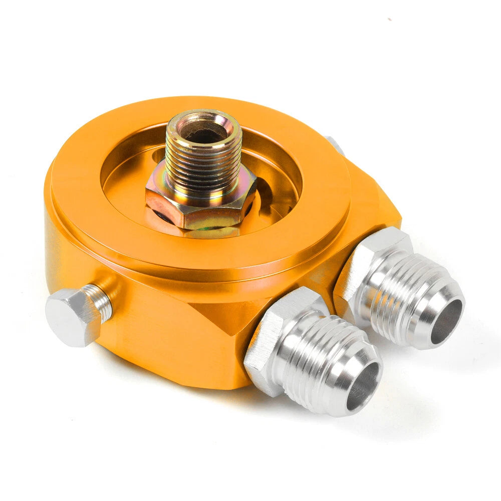 Oil Filter Cooler Sandwich AN10 Block Adapter for Universal Applications