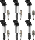 Set of 6 Ignition Coils for BMW 525i (2003–2005)