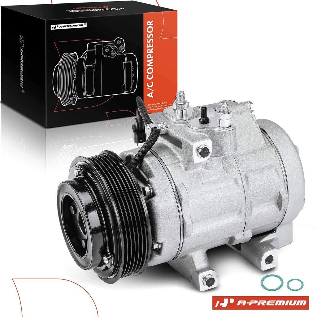 A/C Compressor with Clutch for Ford F-150, Explorer (2006–2009) Mercury (2006–2010)