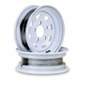 Libra 12 x 4 Trailer Wheel 5 Lug 4.5" Bolt Pattern White Spoke (17002)