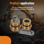 8X Bead Roller Kit for CAT 216 226 232 236 242 246 247 252 257 262 267 277 287